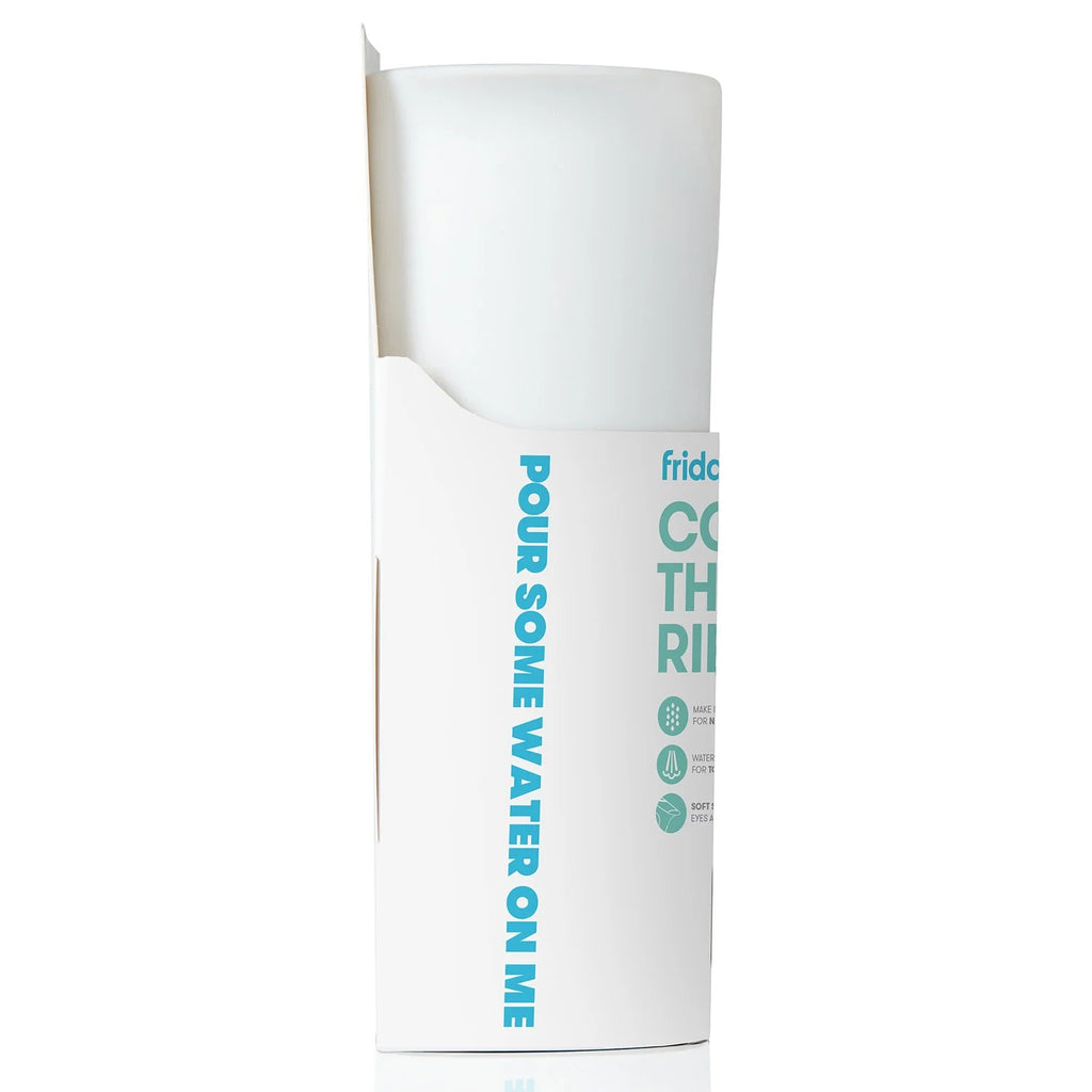 Frida Baby Control The Flow Polypropylene ABS Rinser, Bath Time Rinse Cup with Easy Grip Handle and Removable Rain Shower, White