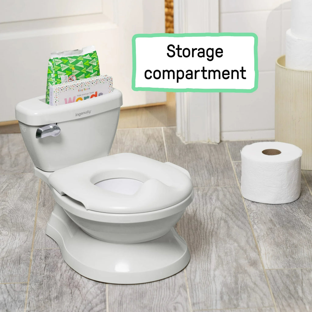 Summer by Ingenuity My Size Potty Chair and Training Toilet for Toddlers, White