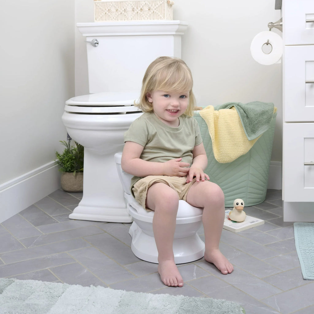 Summer by Ingenuity My Size Potty Chair and Training Toilet for Toddlers, White