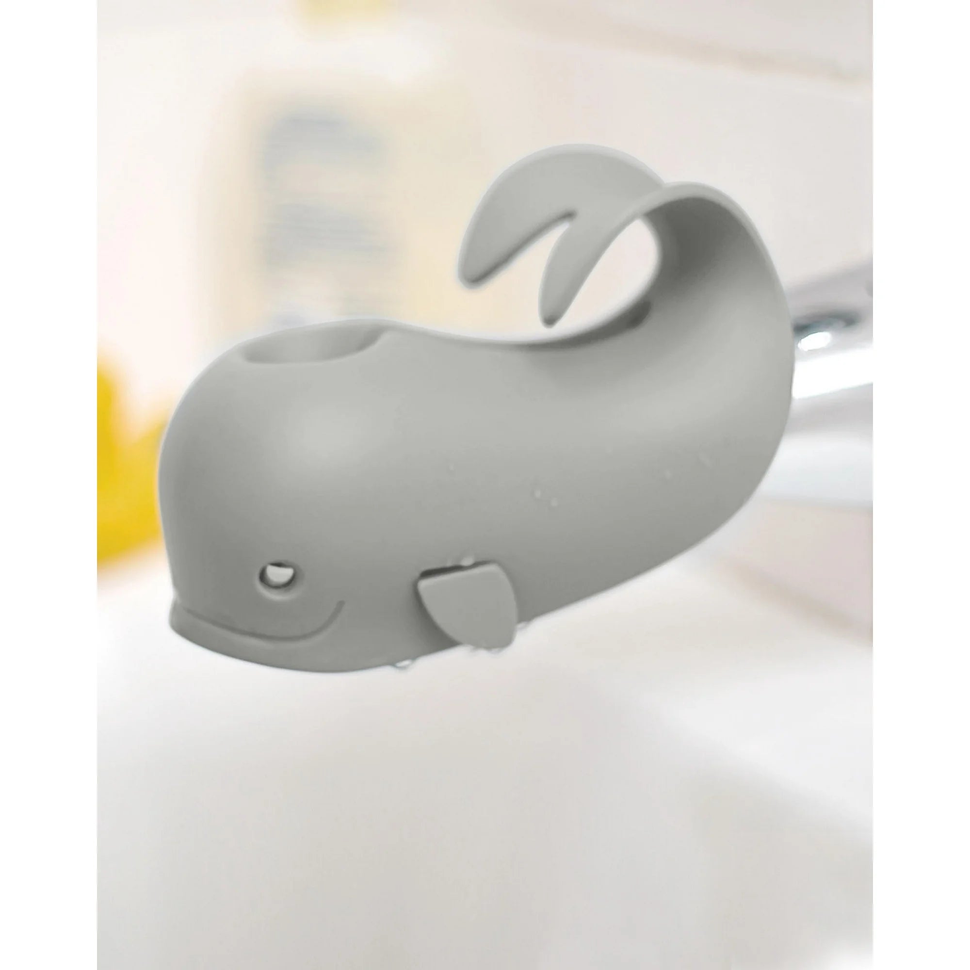 Skip Hop Moby Bath Spout Cover, Adjustable Fit, Grey