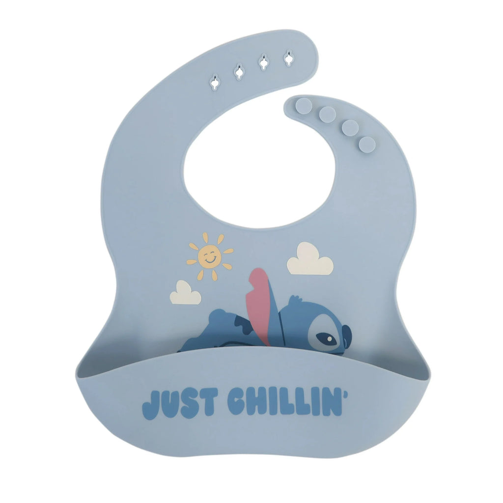 Disney Stitch Silicone Infant Unisex Bib