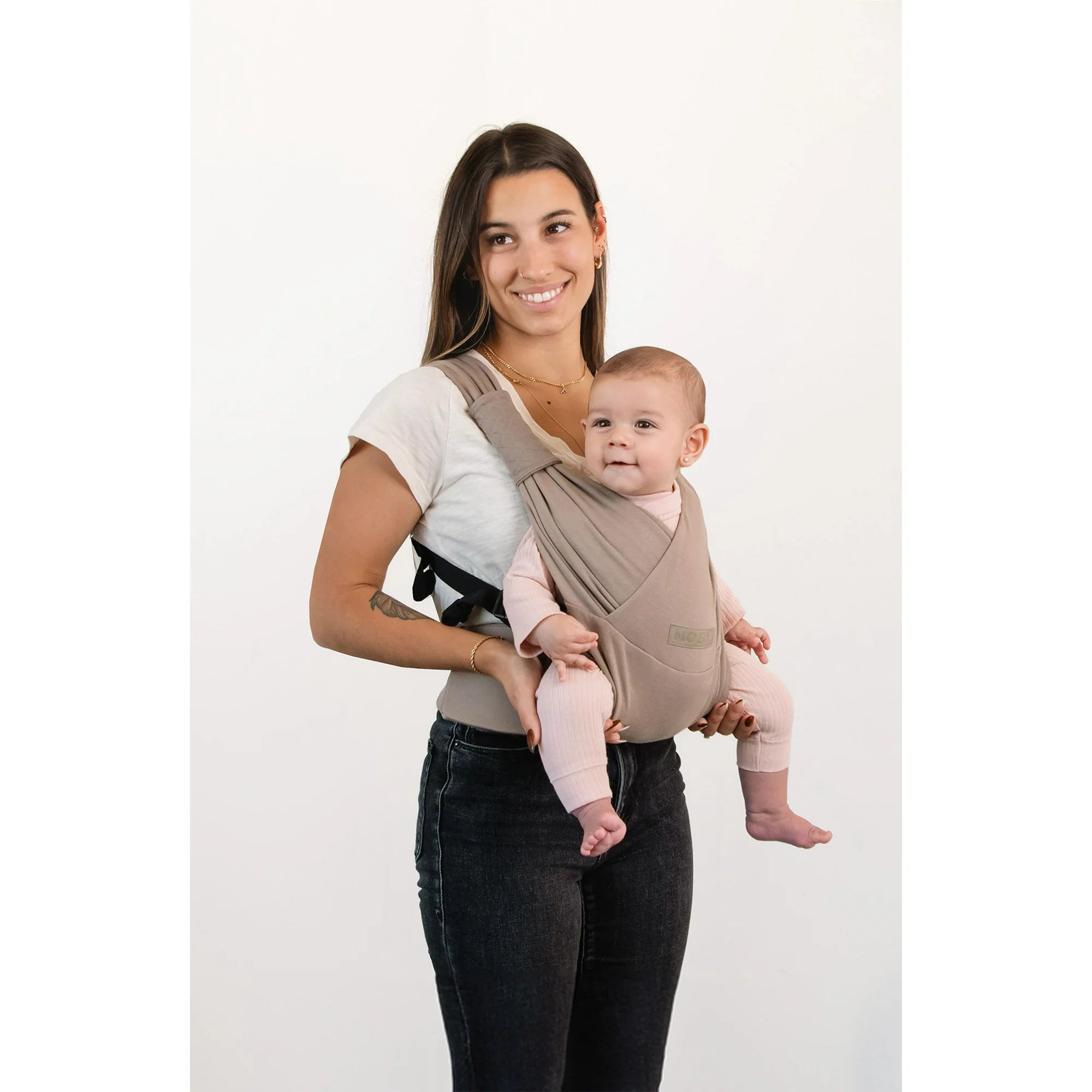 MOBY Wrap Duet Carrier in Sparrow