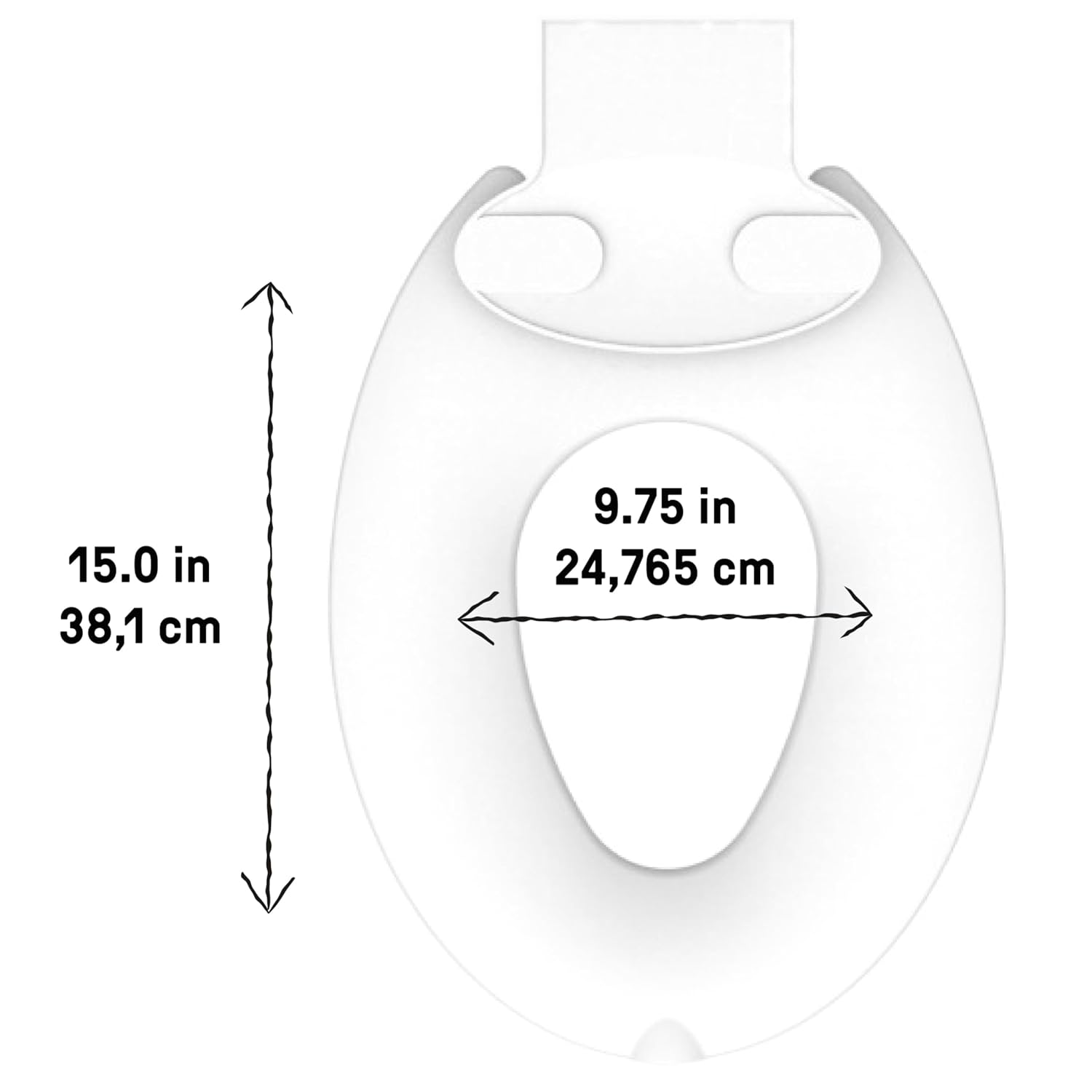 Ingenuity Flip & Sit Potty Seat (White) – Easy to Set Up & Remove Potty Training Seat That Attaches to Adult Toilet Seat
