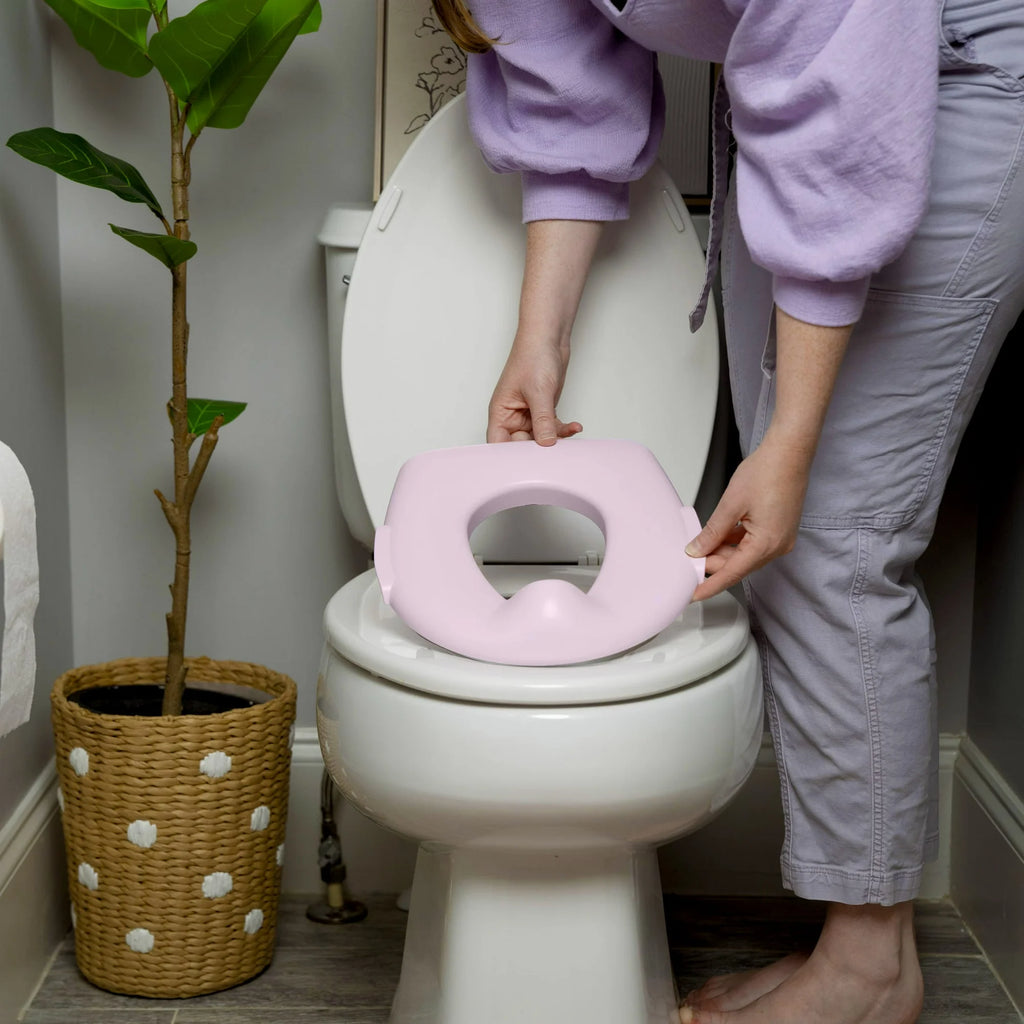 Ingenuity My Size Potty Pro children's toilet training seat, pink.
