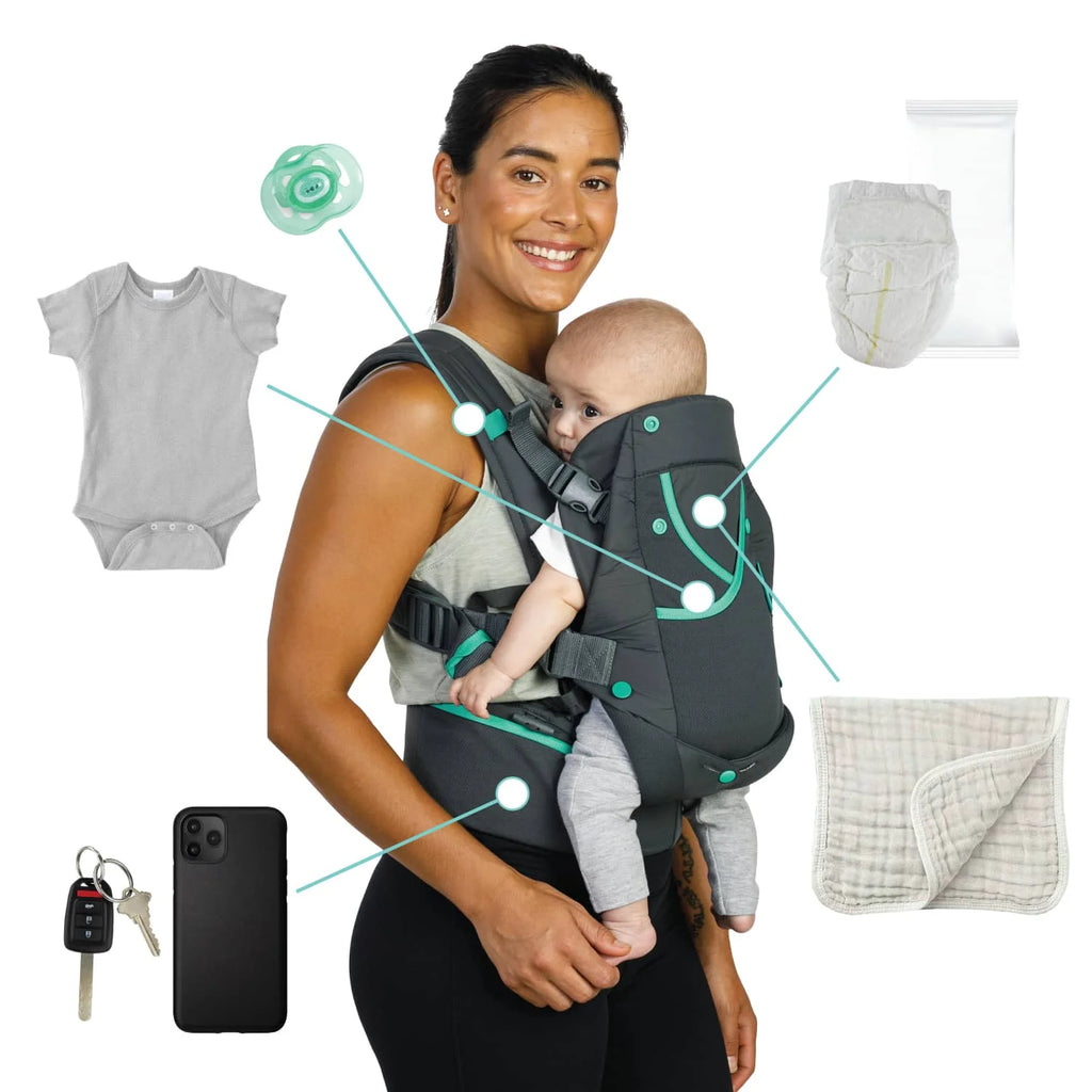 Baby Trend Caleo 3-in-1 Newborn Carrier, Snuggle Grey