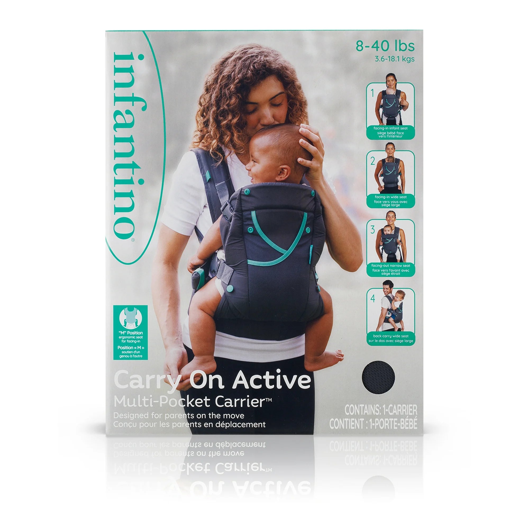 Baby Trend Caleo 3-in-1 Newborn Carrier, Snuggle Grey