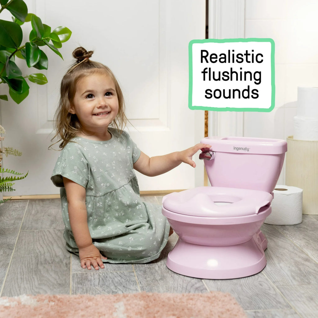 Ingenuity My Size Potty Pro children's toilet training seat, pink.