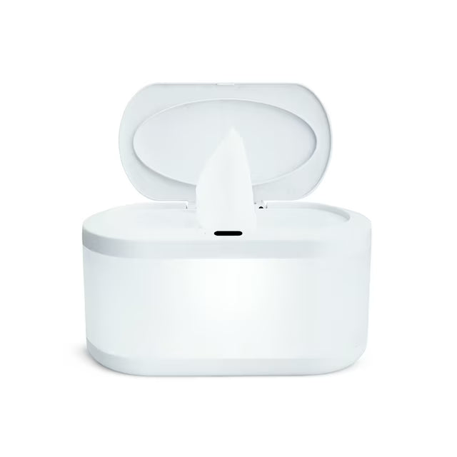 Munchkin® Touch Free Baby Wipe Warmer with Nightlight & Motion Sensor, White