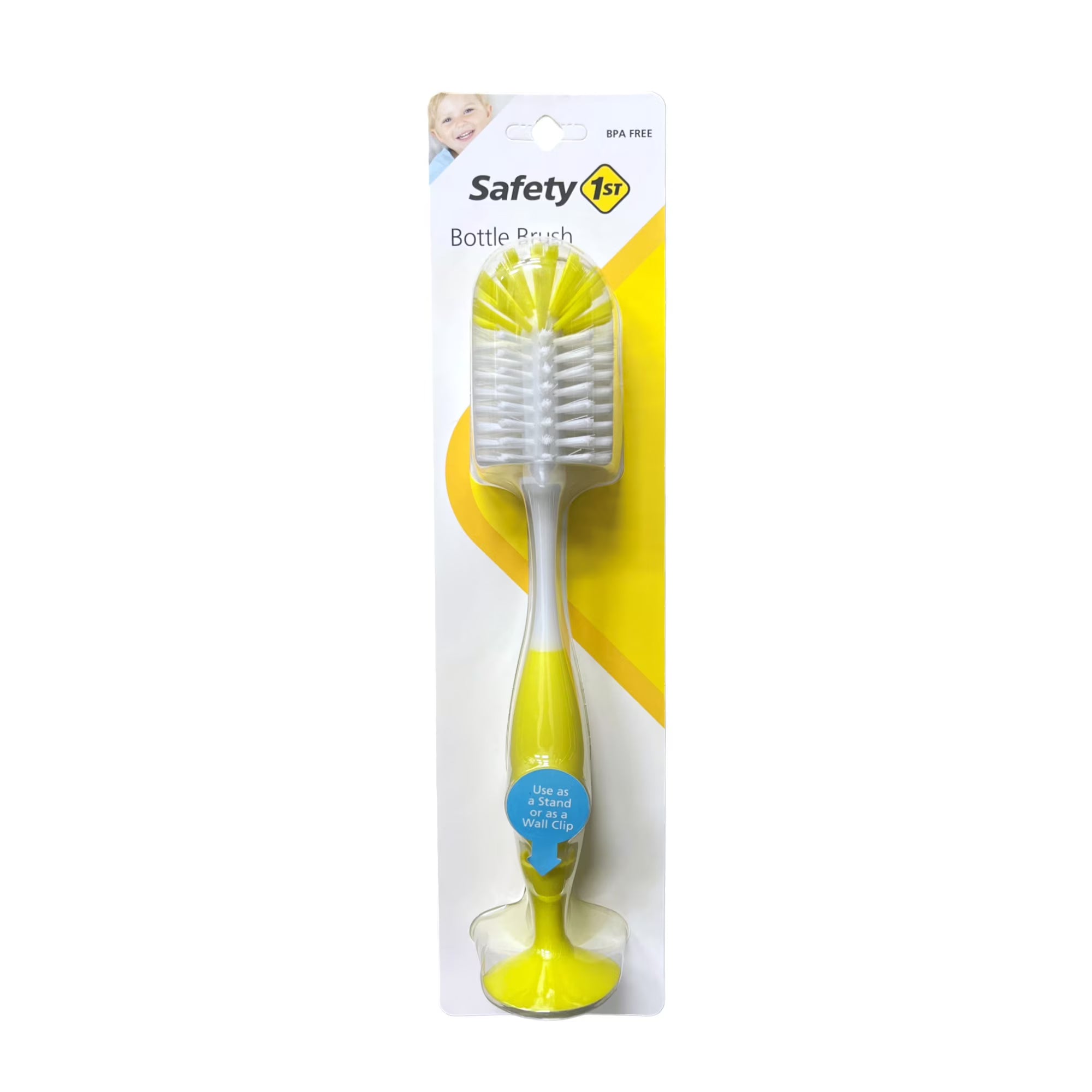 Safety First Easy to Use Baby Bottle Brush Cleaner, 1 Count