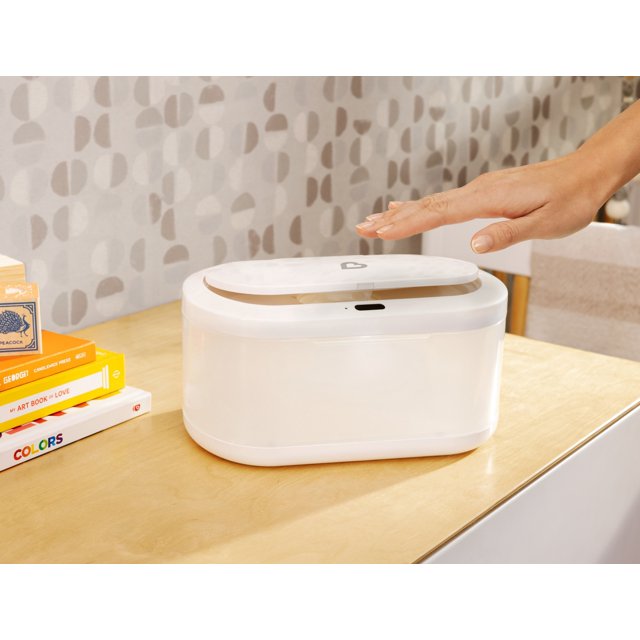 Munchkin® Touch Free Baby Wipe Warmer with Nightlight & Motion Sensor, White