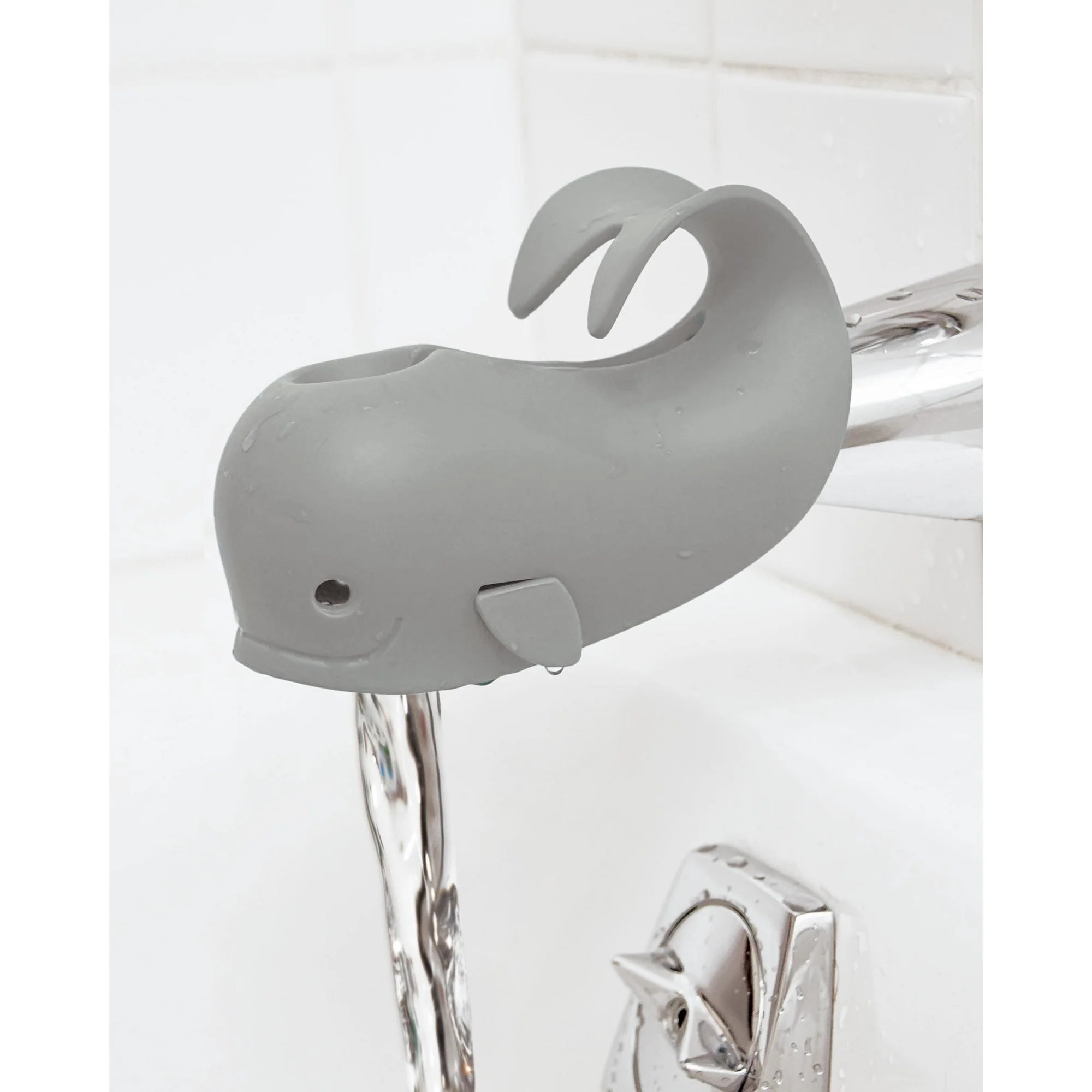 Skip Hop Moby Bath Spout Cover, Adjustable Fit, Grey