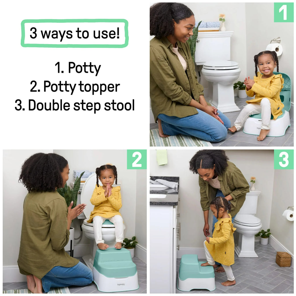 Ingenuity Prepare to Potty 3-in-1 System - for toddlers ages 18 months+