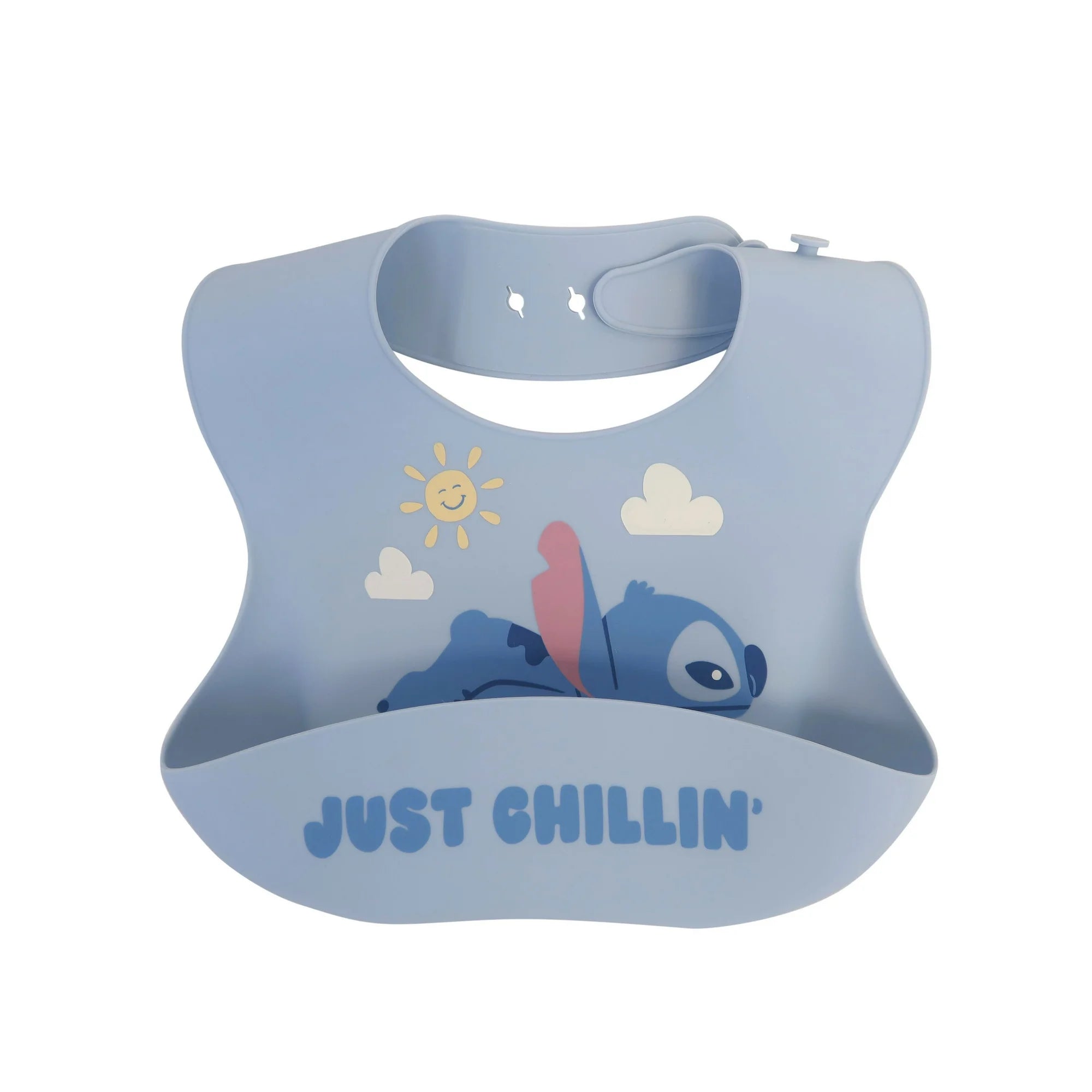 Disney Stitch Silicone Infant Unisex Bib